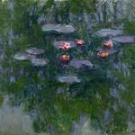 Claude Monet (1840-1926), Nenúfares, hacia 1916-1919. Óleo sobre lienzo, 130x152 cm. París, Musée Marmottan Monet, legado Michel Monet, 1966. Inv. 5098. © Musée Marmottan Monet, Paris